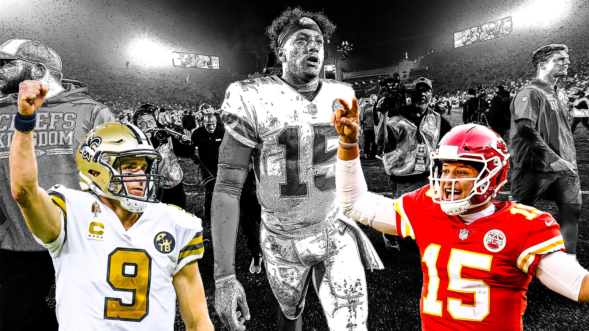 Tom Brady's record against the best NFL quarterbacks like Peyton Manning,  Drew Brees, Aaron Rodgers and Pat Mahomes