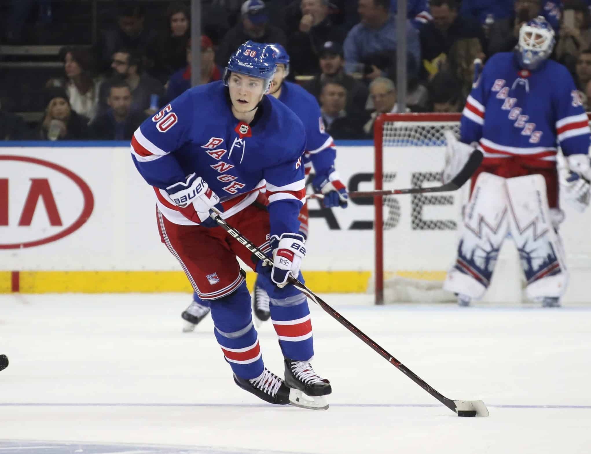 Lias Andersson to be a healthy scratch Friday