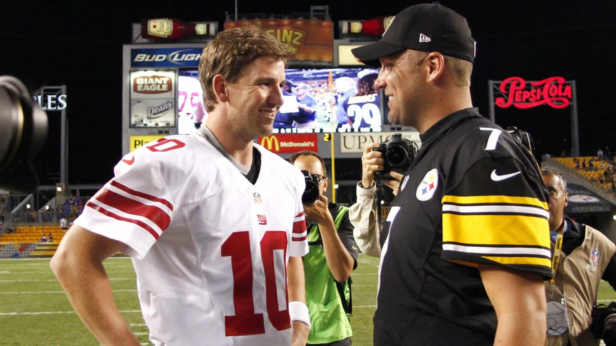 Eli Manning Ben Roethlisberger