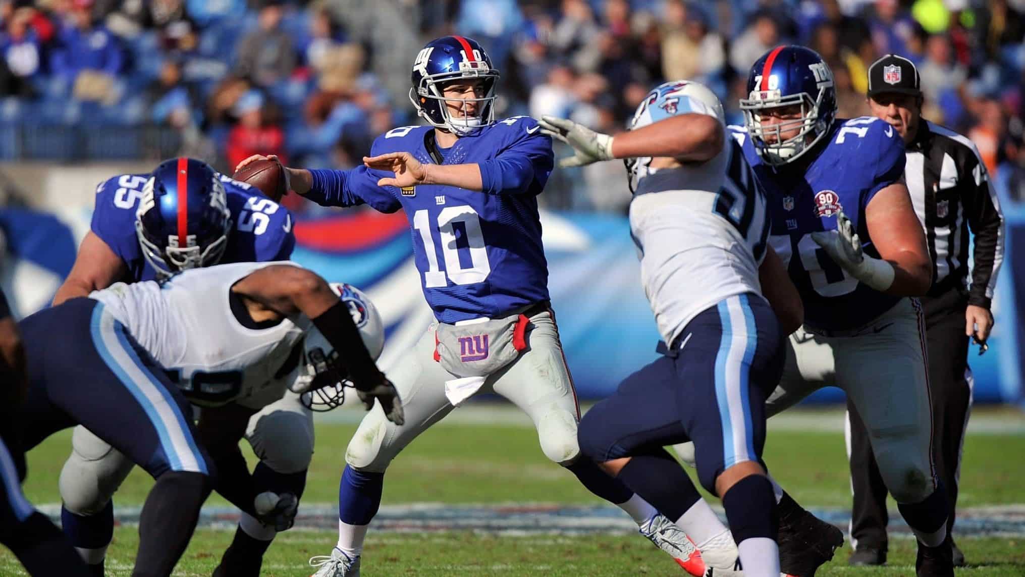 New York Giants: Eli Manning's history against the Tennessee Titans