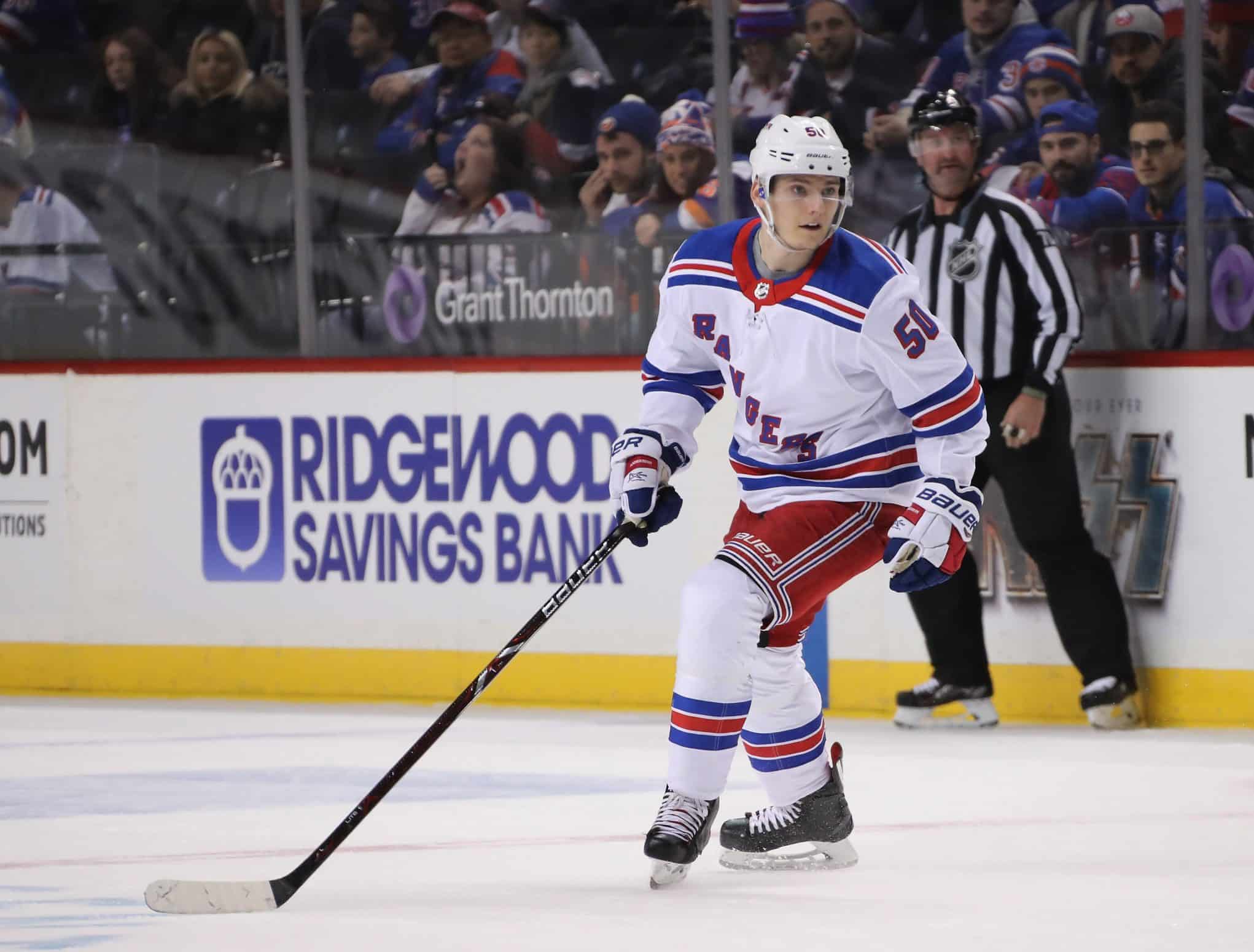 New York Rangers send Lias Andersson to Hartford