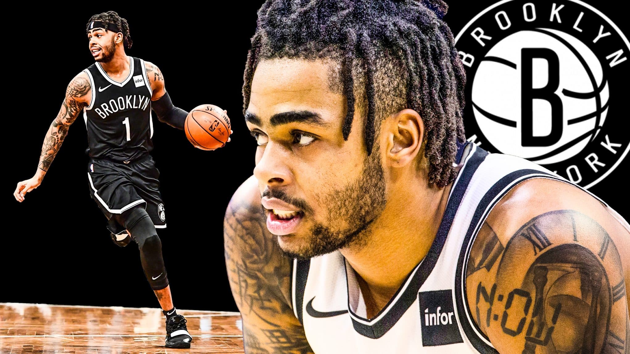 Shop D Angelo Russell Jersey with great discounts and prices