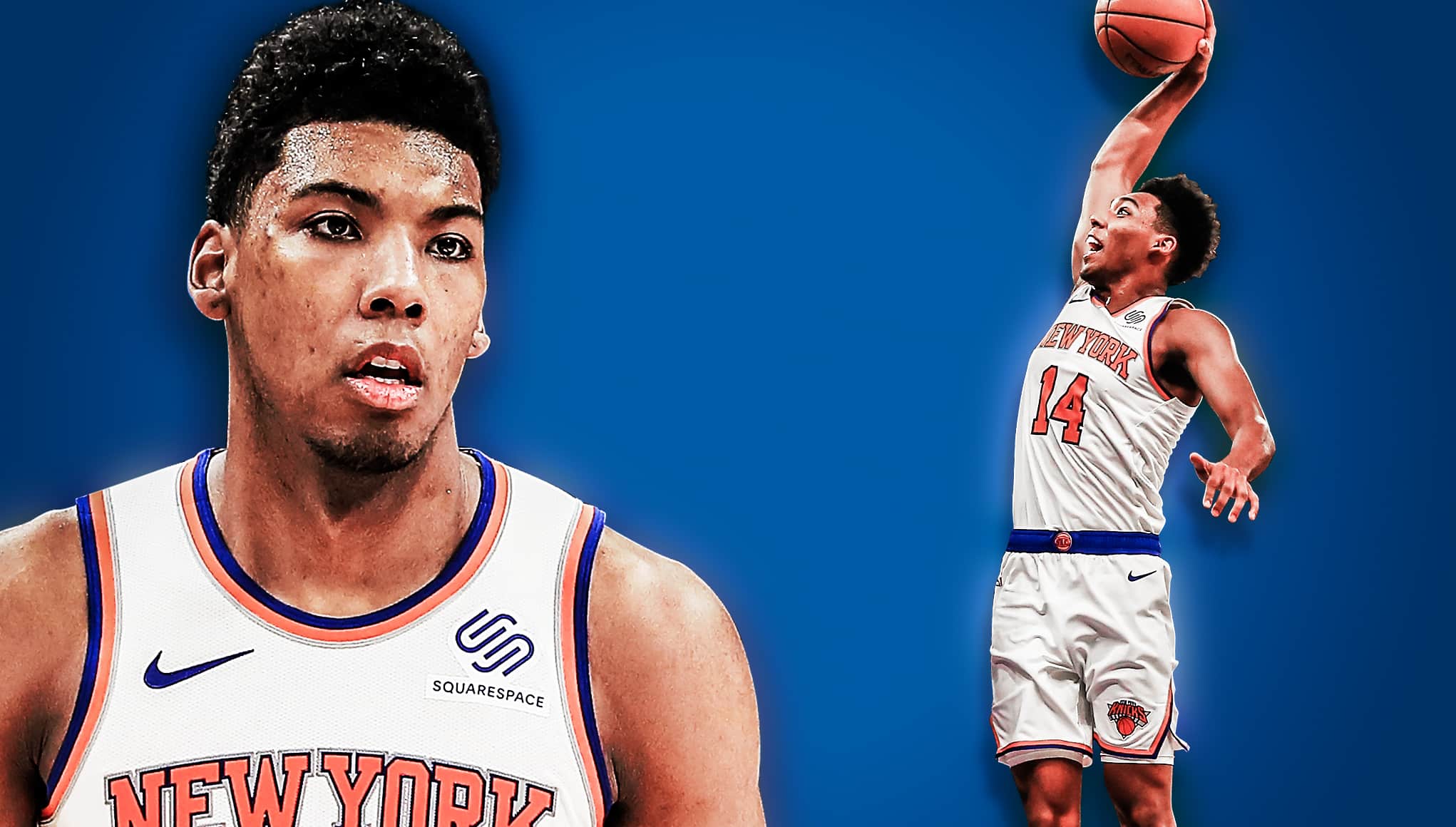 allonzo trier jersey knicks