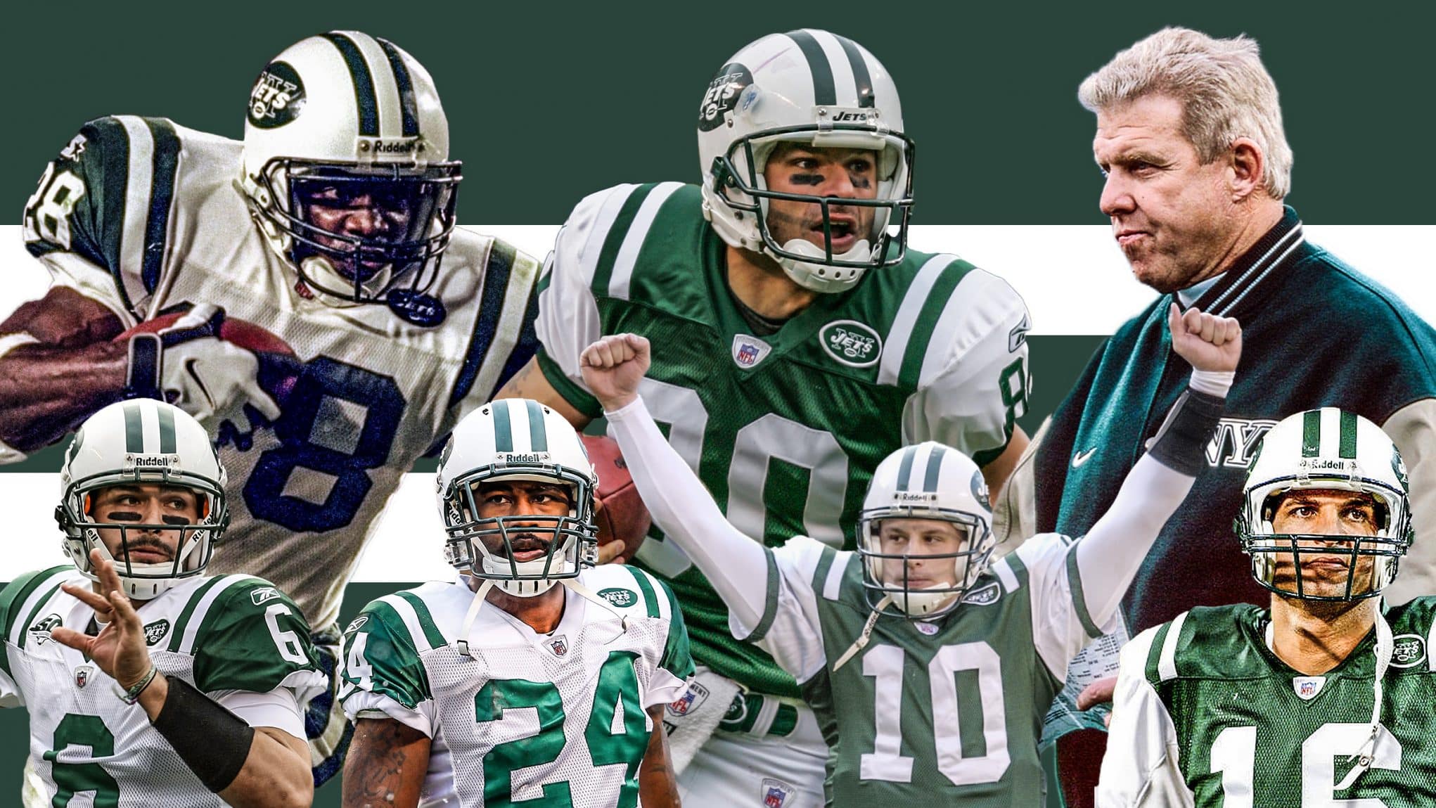 jets uniforms over the years