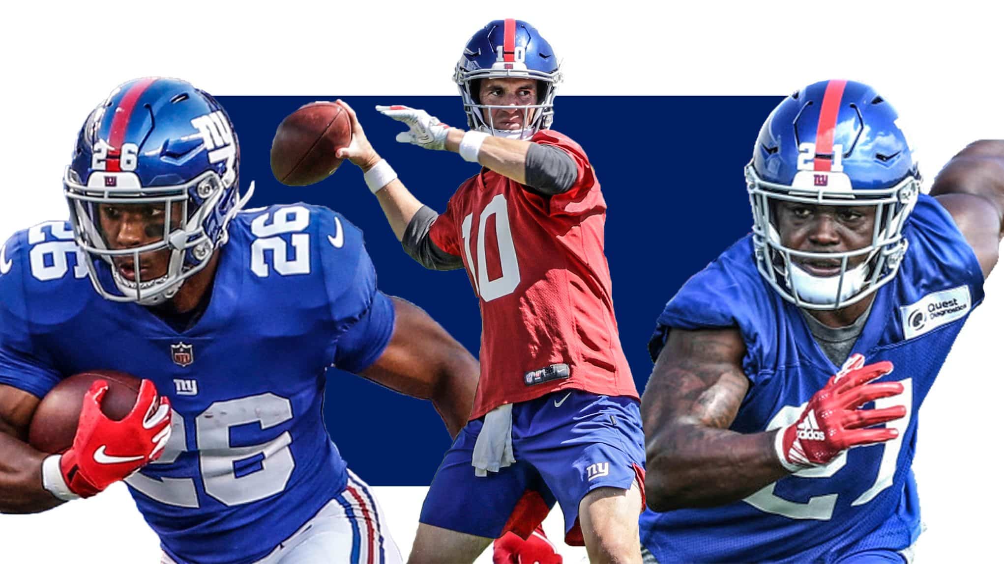 Saquon Barkley, Eli Manning, Jabrill Peppers