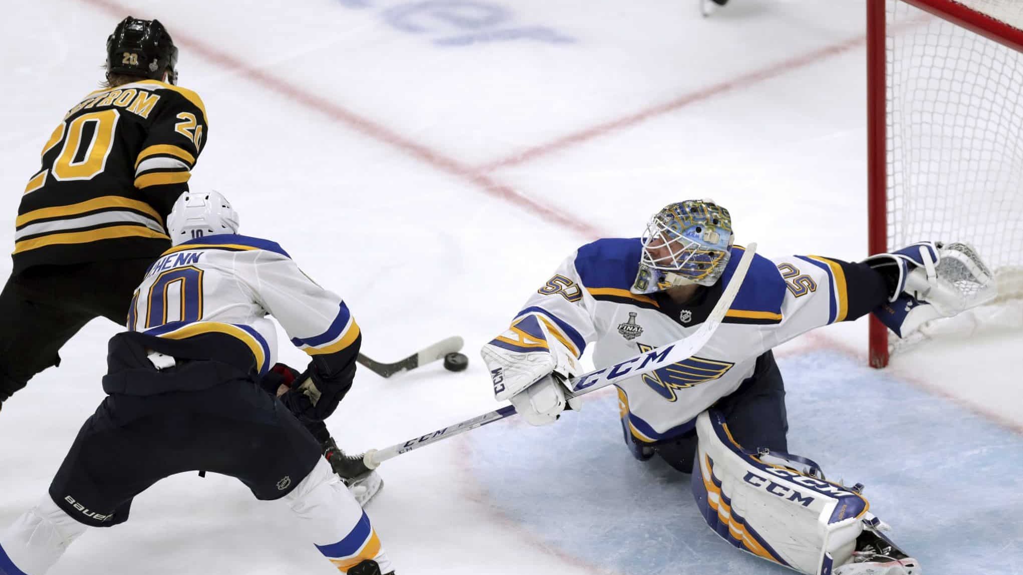 St. Louis Blues beat Boston Bruins, 4-1, to win first Stanley Cup
