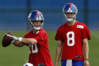 Eli Manning, Daniel Jones