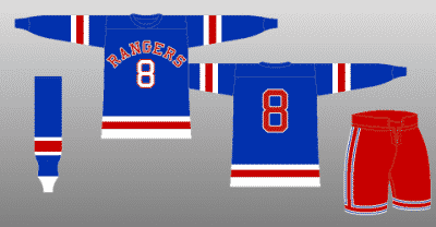 1926 new york rangers jersey