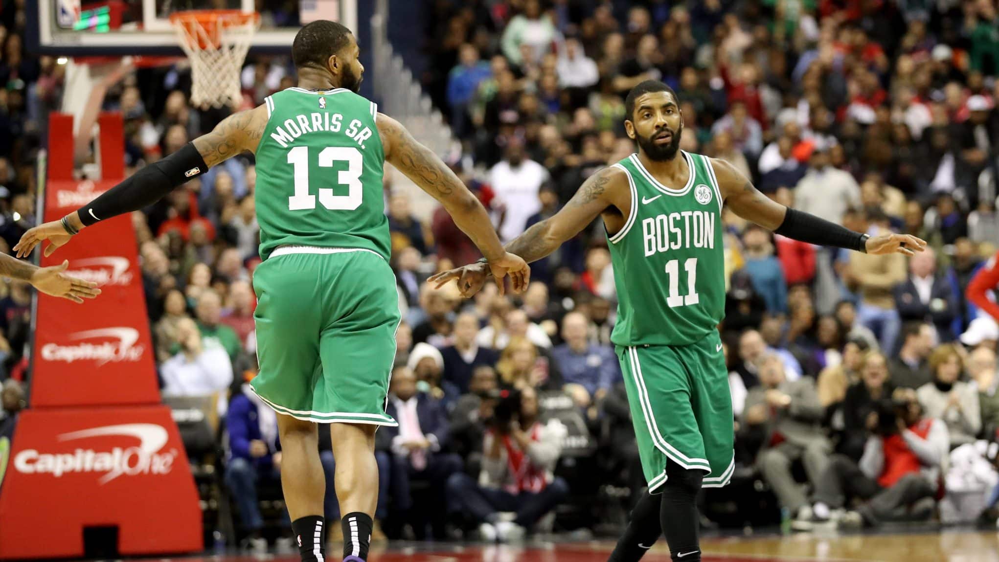 Marcus Morris, Kyrie Irving
