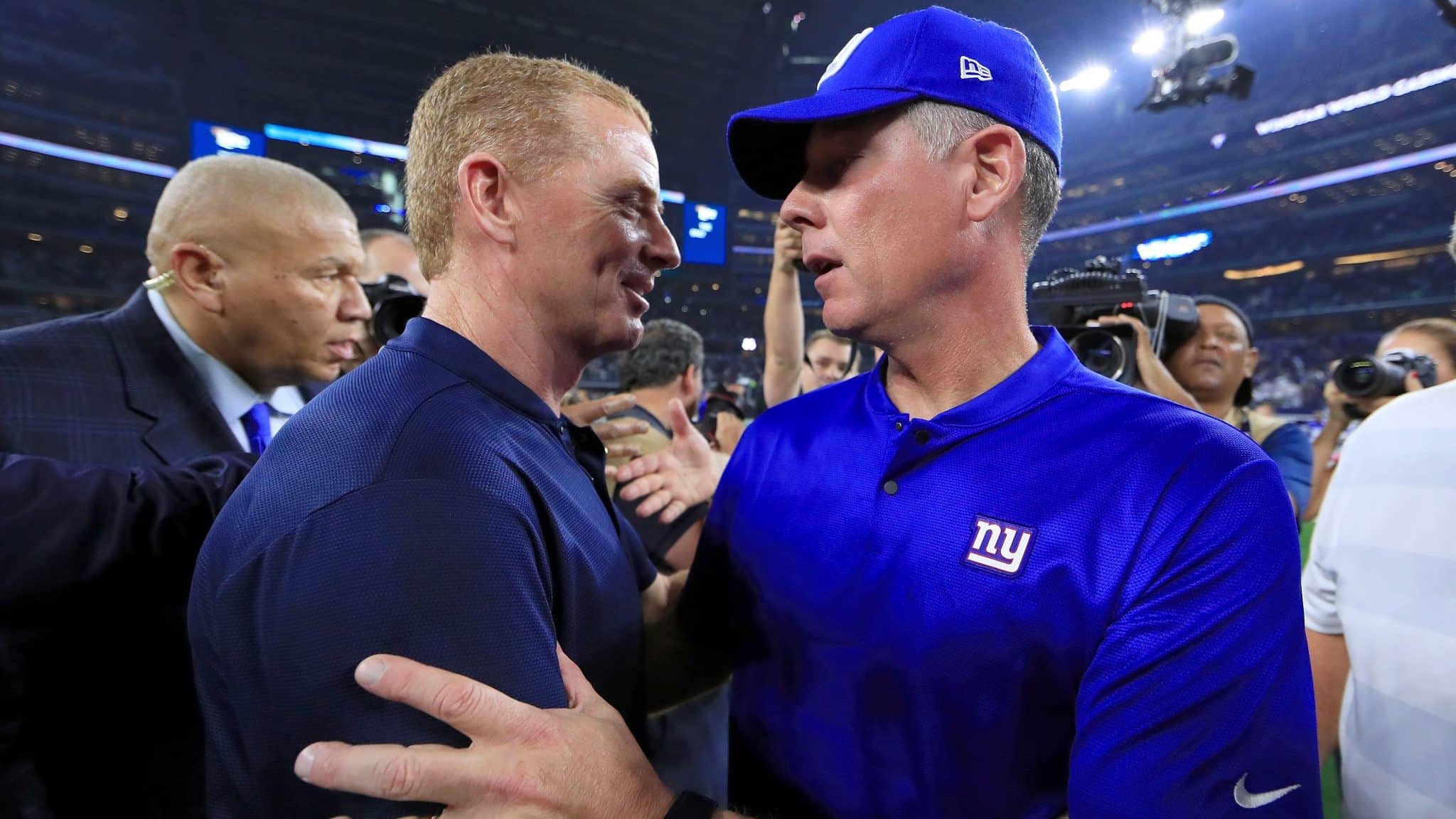 Jason Garrett, Pat Shurmur