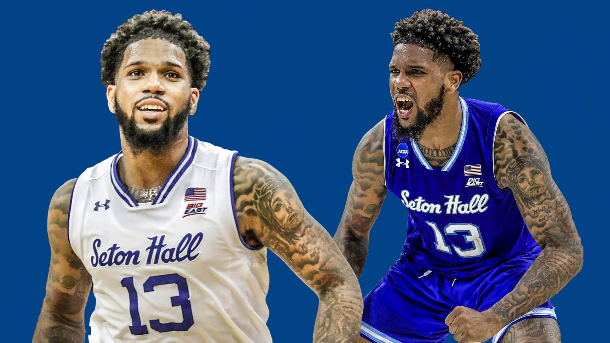 Myles Powell Seton Hall 2019-2020 Season Signed and Inscribed Game