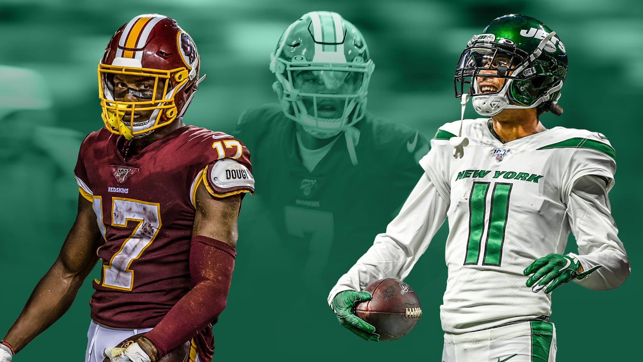 Terry McLaurin, Robby Anderson, Dwayne Haskins