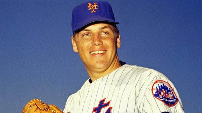 New York Mets pitcher Tom Seaver poses for a photo in March 1968.