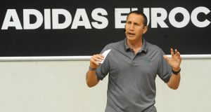 TREVISO, ITALY - JUNE 11: Former NBA coach David Blatt attends the Adidas Eurocamp Day Two at La Ghirada sports center on June 11, 2016 in Treviso, Italy.