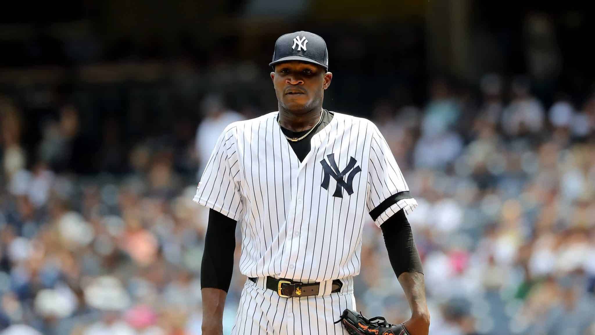 reporte tarifa marca New York Yankees news: MLB clarifies parameters of Domingo German's  suspension