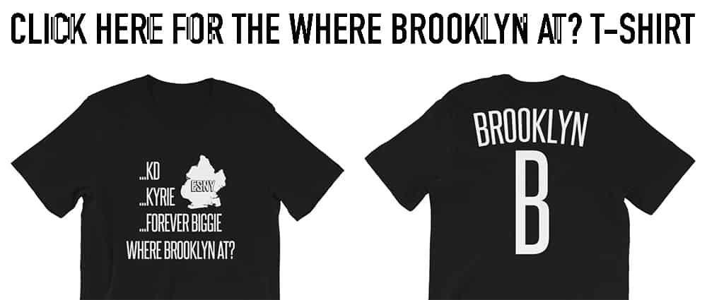 Brooklyn Nets, Where Brooklyn At? T-Shirt