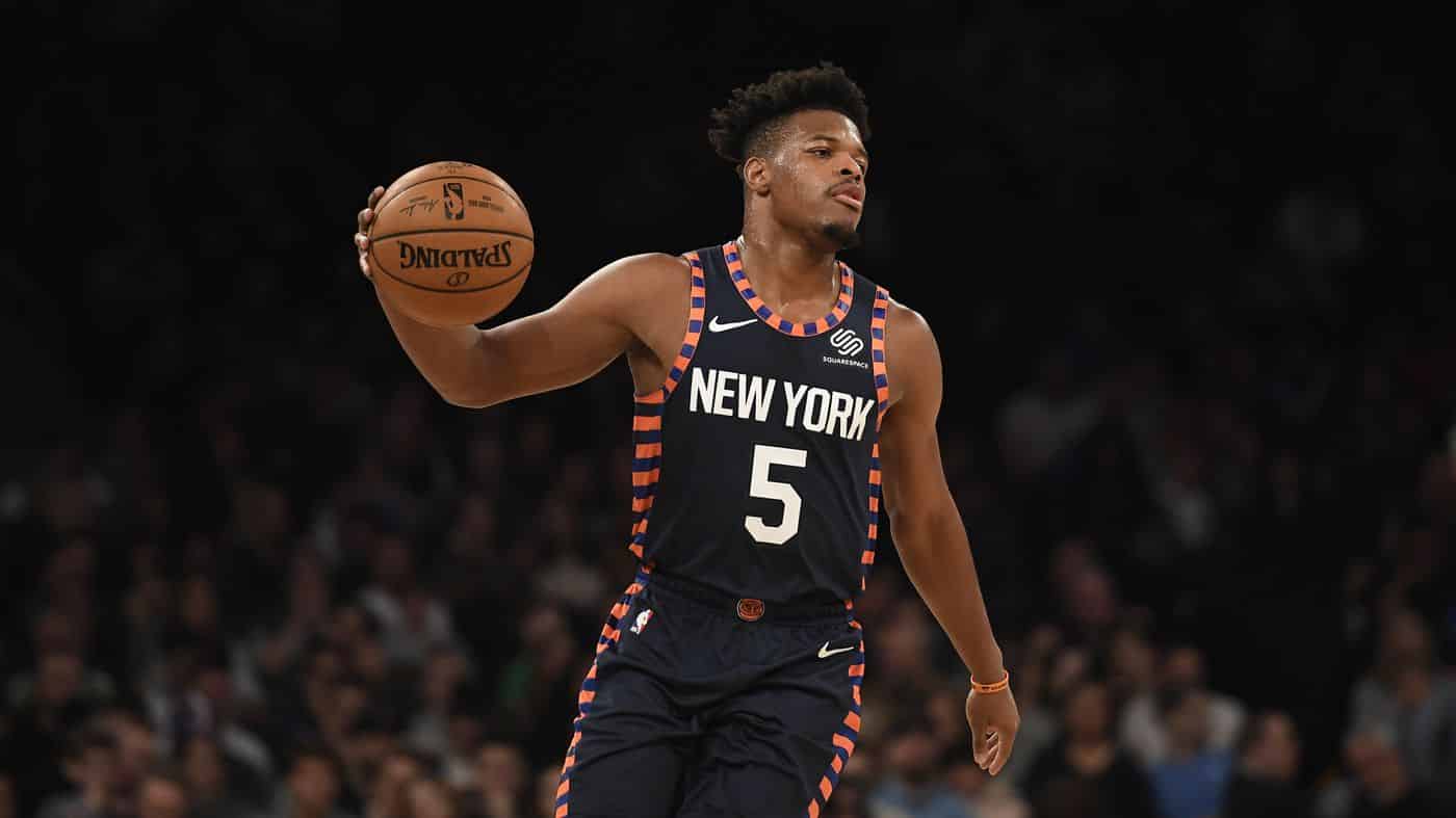 Dennis Smith Jr. is denying he wants out of New York.