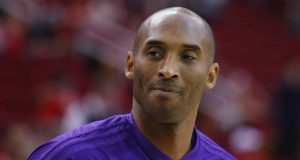 HOUSTON, TX - DECEMBER 12: Kobe Bryant #24 of the Los Angeles Lakers warms up prior to the game against the Houston Rockets at the Toyota Center on December 12, 2015 in Houston, Texas. NOTE TO USER: User expressly acknowledges and agrees that, by downloading and or using this Photograph, user is consenting to the terms and conditions of the Getty Images License Agreement.