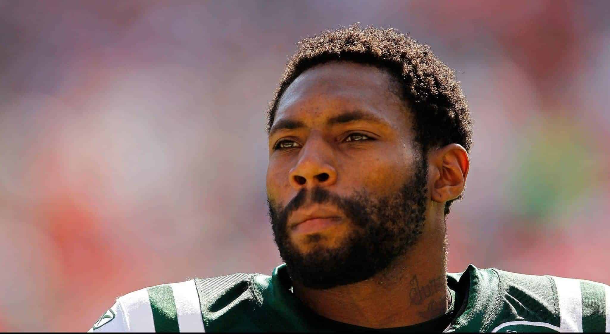 MIAMI GARDENS, FL - JANUARY 01: Antonio Cromartie #31 of the New York Jets looks on during a game against the Miami Dolphins at Sun Life Stadium on January 1, 2012 in Miami Gardens, Florida.