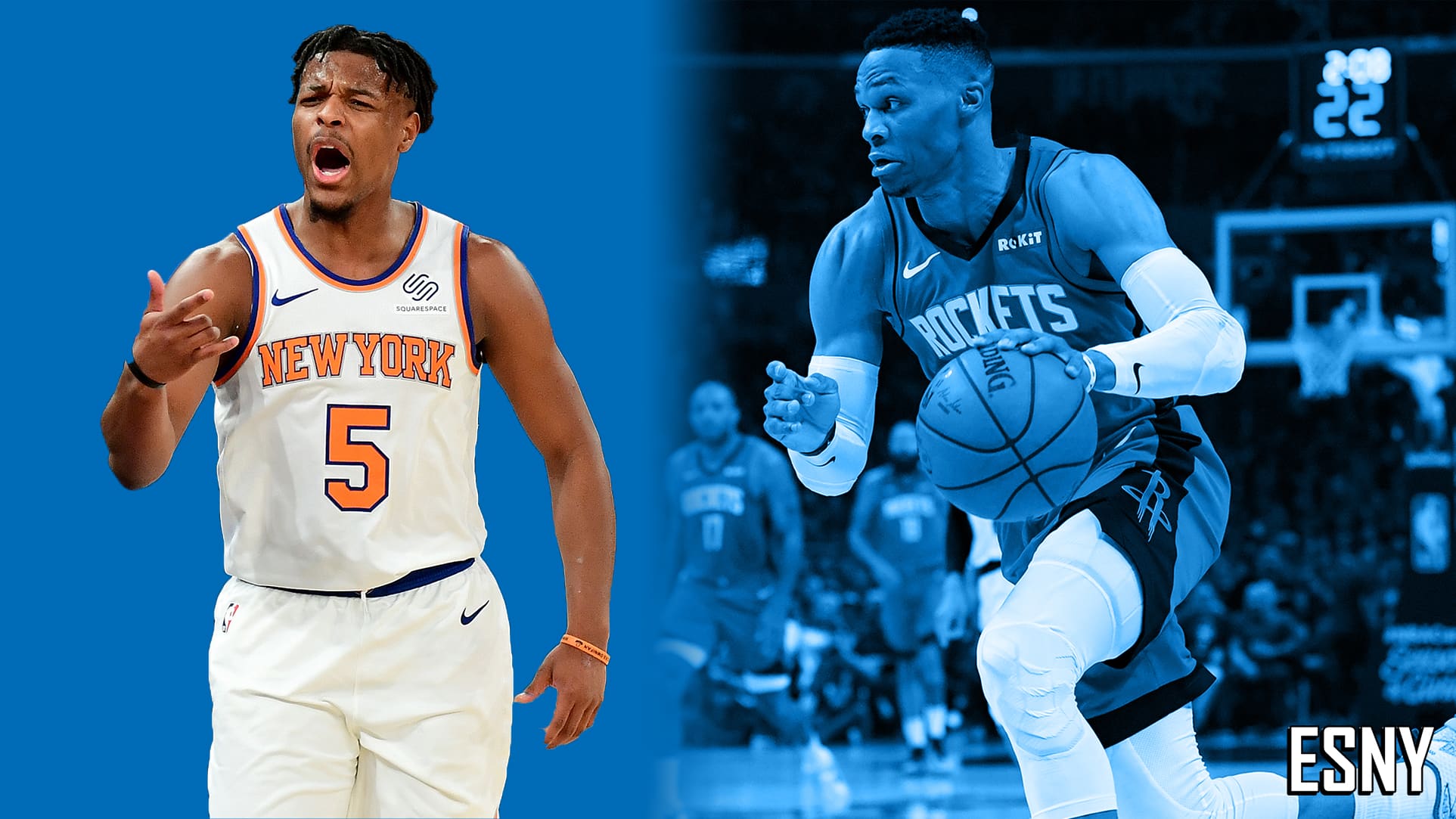 Dennis Smith Jr., Russell Westbrook