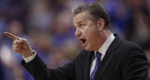 LEXINGTON, KY - FEBRUARY 04: Head coach John Calipari of the Kentucky Wildcats calls out during the second half against the Mississippi State Bulldogs at Rupp Arena on February 4, 2020 in Lexington, Kentucky.