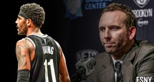 Kyrie Irving, Sean Marks