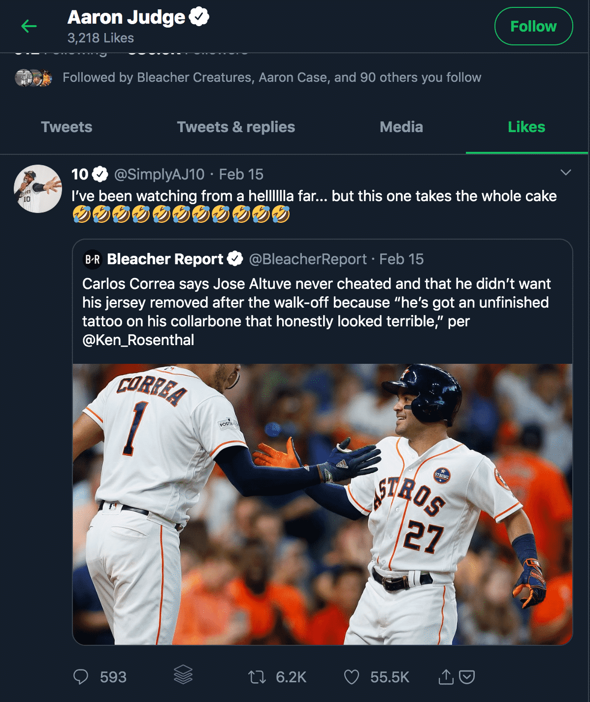 Houston Astros Get Torched With Buzzer Memes on Twitter