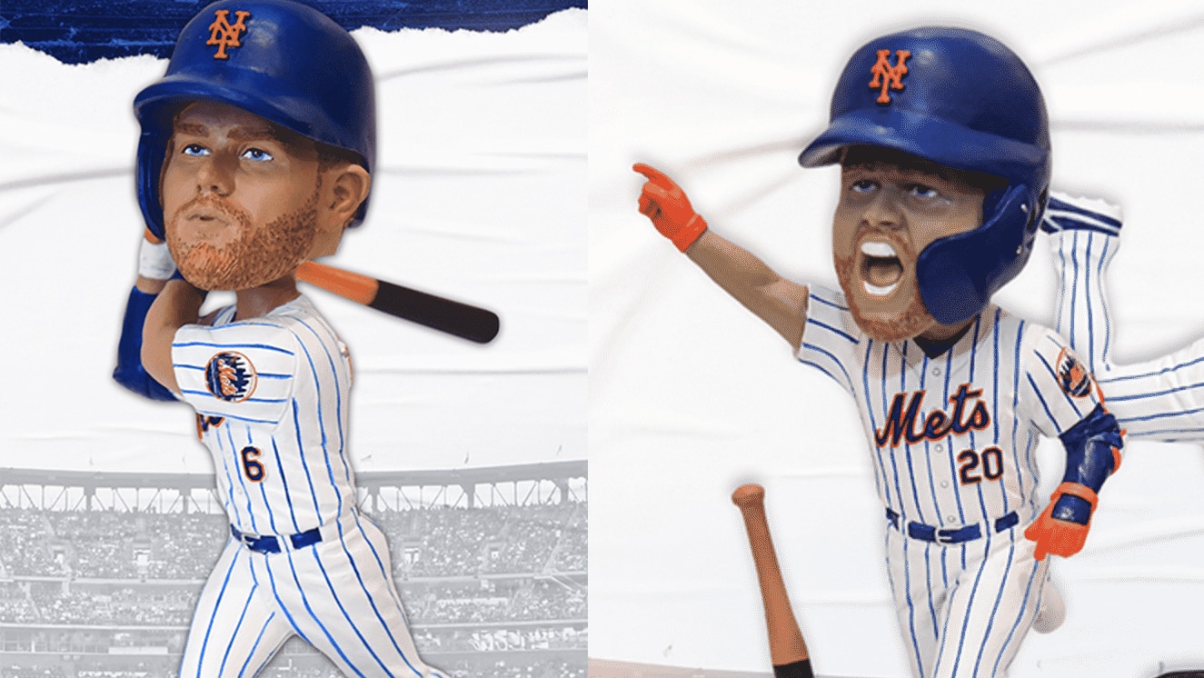 Jeff McNeil (New York Mets) Hero Series MLB Bobblehead by FOCO - CLARKtoys