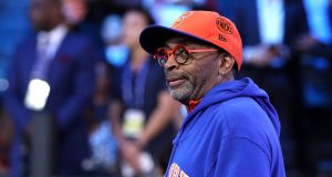 NEW YORK, NEW YORK - JUNE 20: Director and New York Knicks fan Spike Lee looks on before the start of the 2019 NBA Draft at the Barclays Center on June 20, 2019 in the Brooklyn borough of New York City. NOTE TO USER: User expressly acknowledges and agrees that, by downloading and or using this photograph, User is consenting to the terms and conditions of the Getty Images License Agreement.