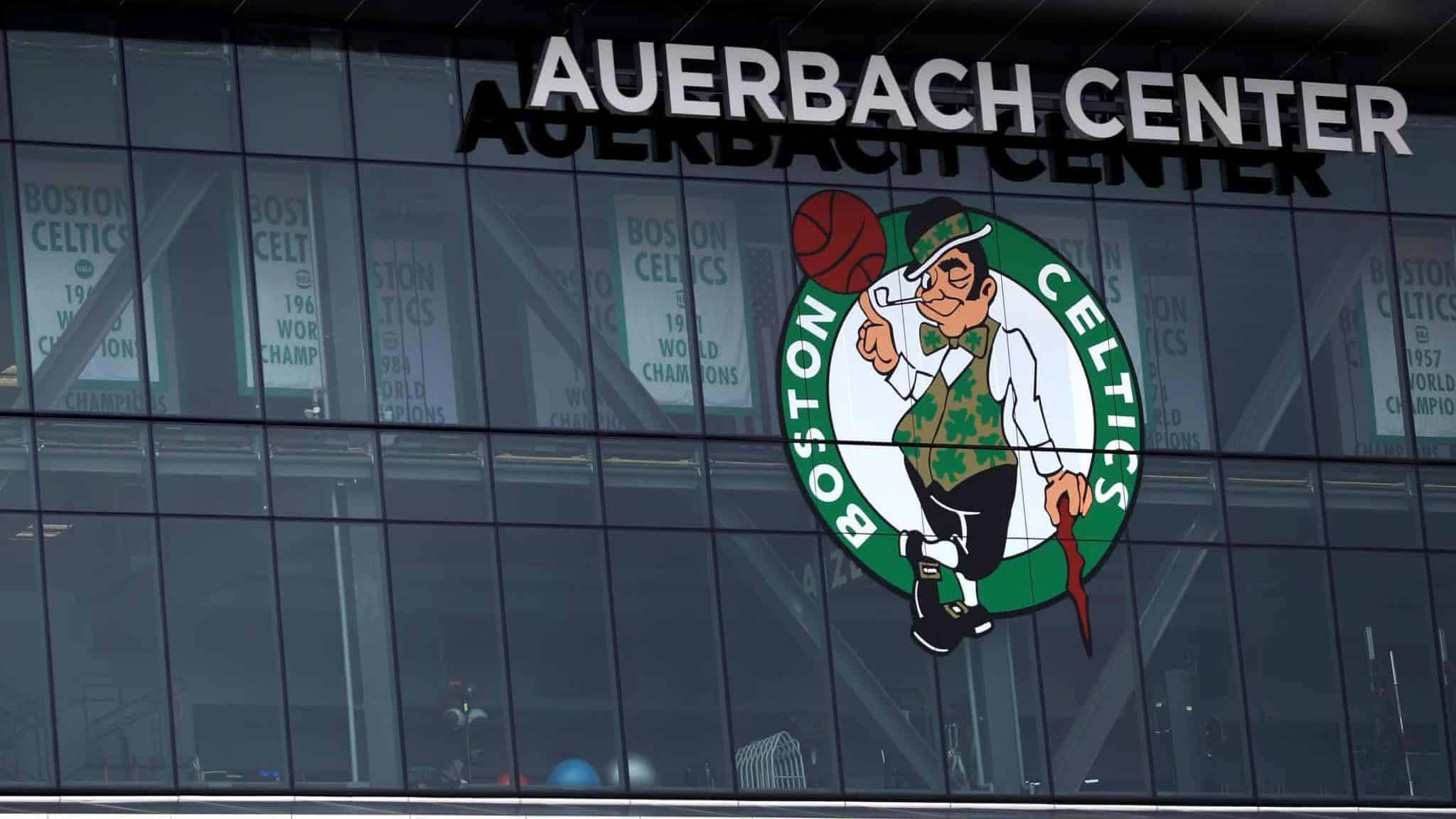 BOSTON, MASSACHUSETTS - APRIL 28: The practice facility of the Boston Celtics is seen during the coronavirus (COVID-19) pandemic on April 28, 2020 in Boston, Massachusetts. The NBA recently announced the possible re-opening of team practice facilities as early as May 1.