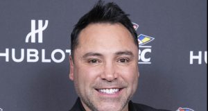 LAS VEGAS, NEVADA - MAY 03: In this handout image provided by Hublot Oscar de la Hoya attends the Hublot x WBC "Night of Champions" Gala at the Encore Hotel on May 03, 2019 in Las Vegas, Nevada.