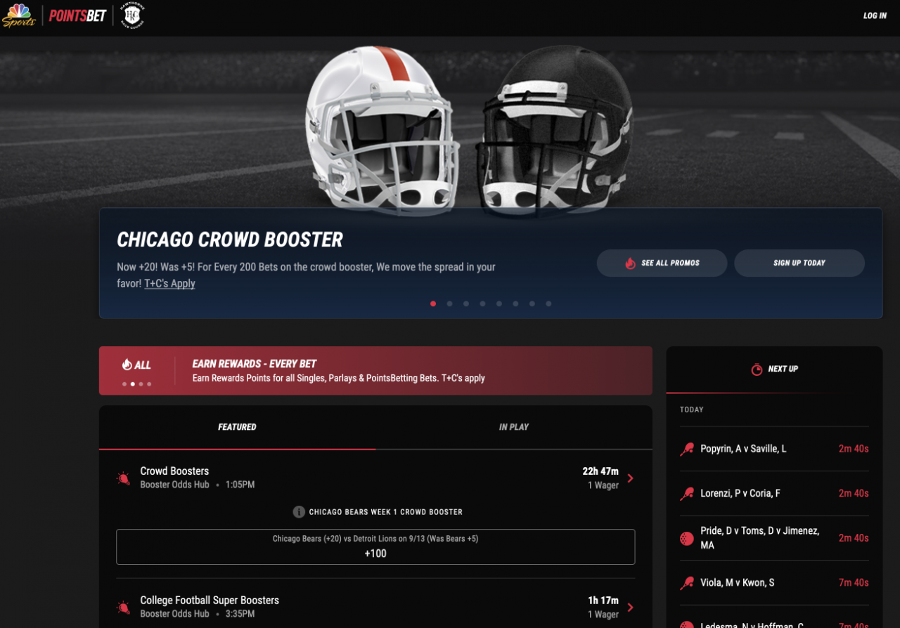 PointsBet Launching In Illinois Just In Time For NFL Week 1