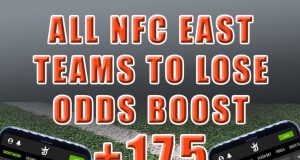 +175 all nfc east teams to lose jim cramer odds boost draftkings sportsbook