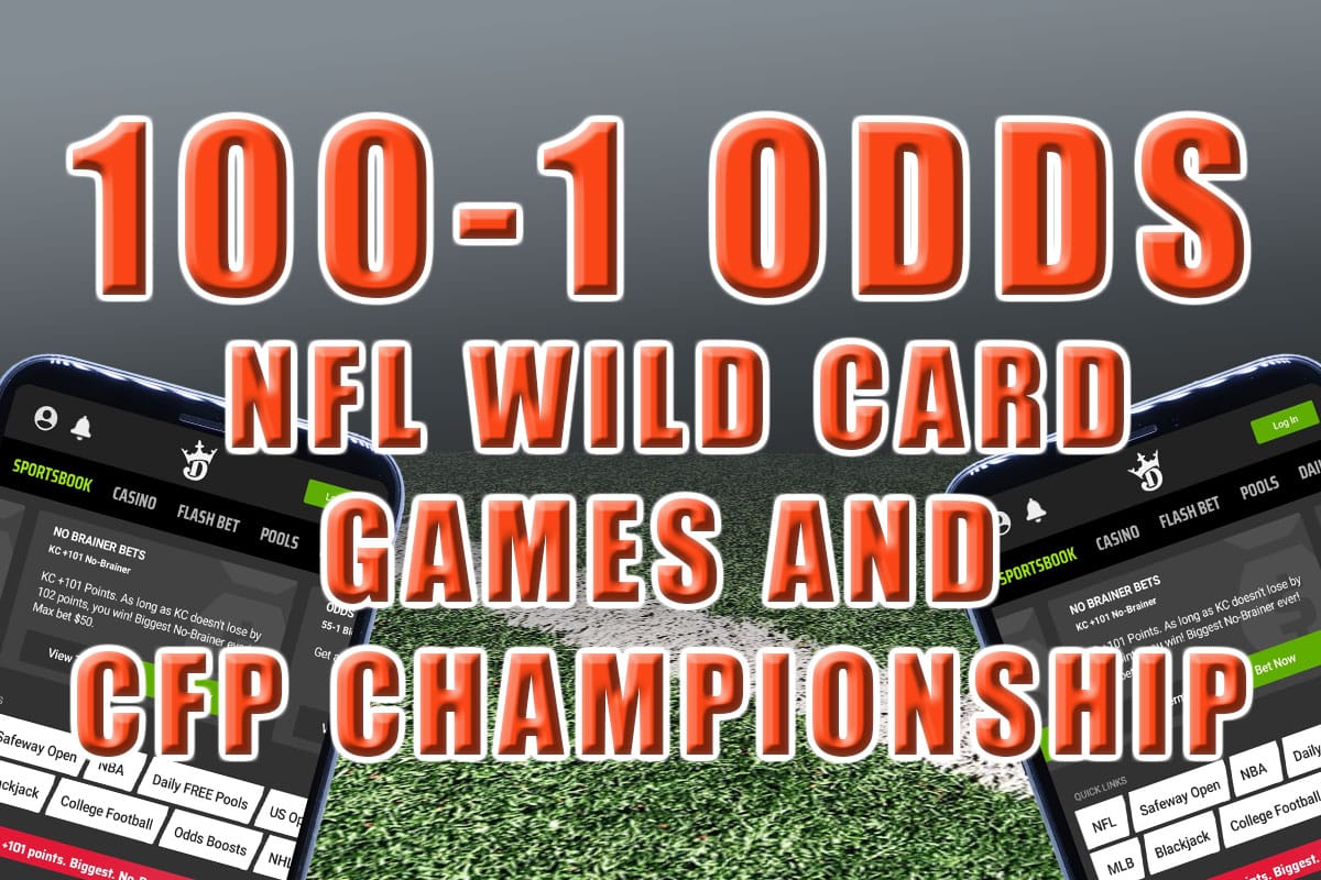 Grab 100-1 Odds on any Team to Win on Super Wildcard Weekend or in