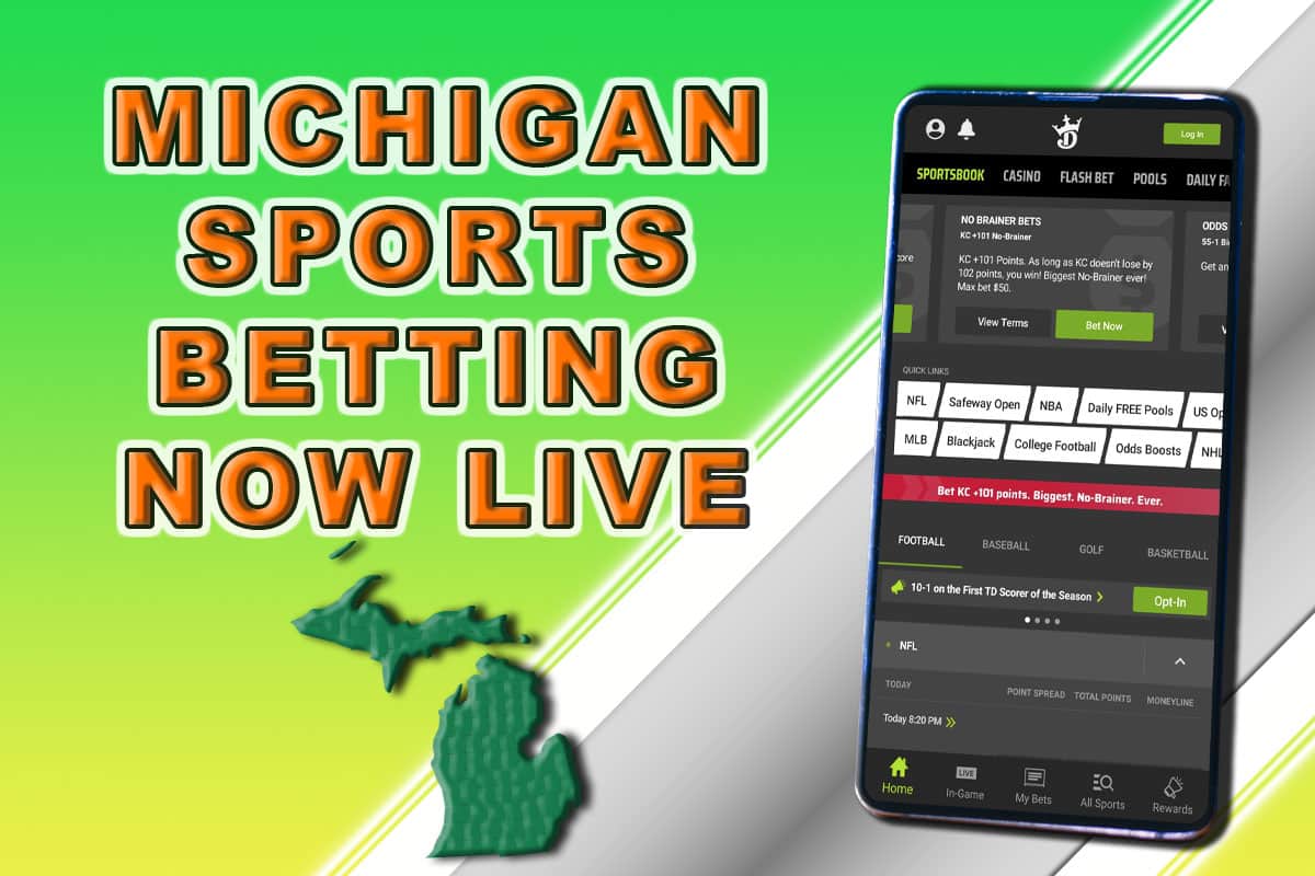 NFL Betting in Michigan - Live NFL Odds at MI Sportsbooks