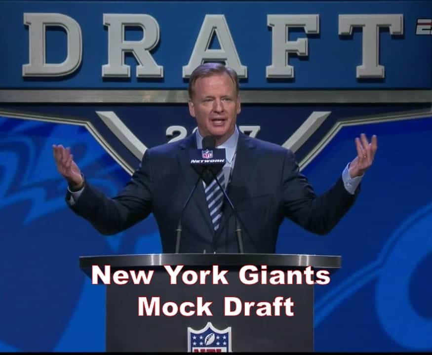 nfl giants mock draft