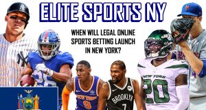 When will legal online sports betting launch in New York?