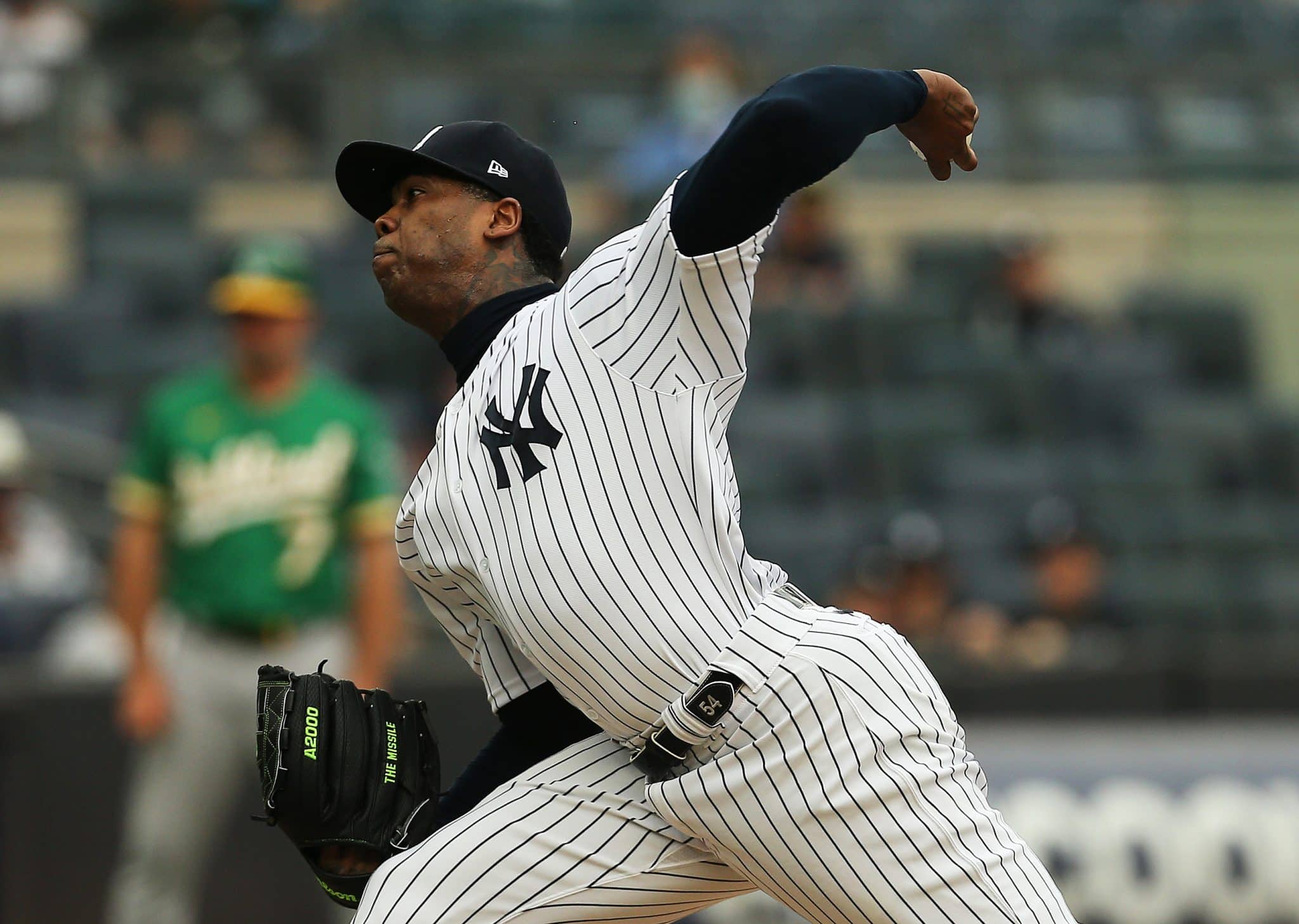 Yankees send Aroldis Chapman to IL with infected leg