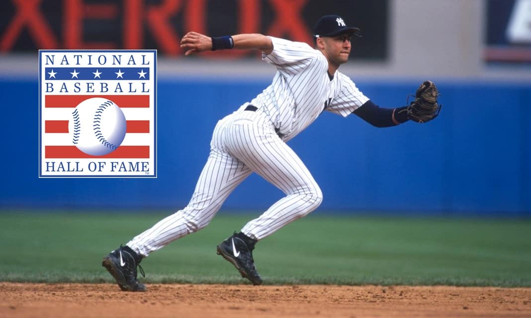  Derek Jeter New York Yankees White 1997 Cooperstown