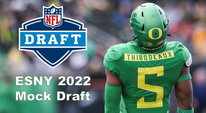 2022 Nfl Draft Schedule Esny's 2022 Nfl Mock Draft: 3-Round Week 11 Edition