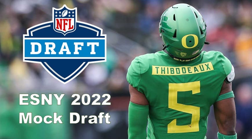 ESNY's 2022 NFL Mock Draft: 2-Round Week Three Edition