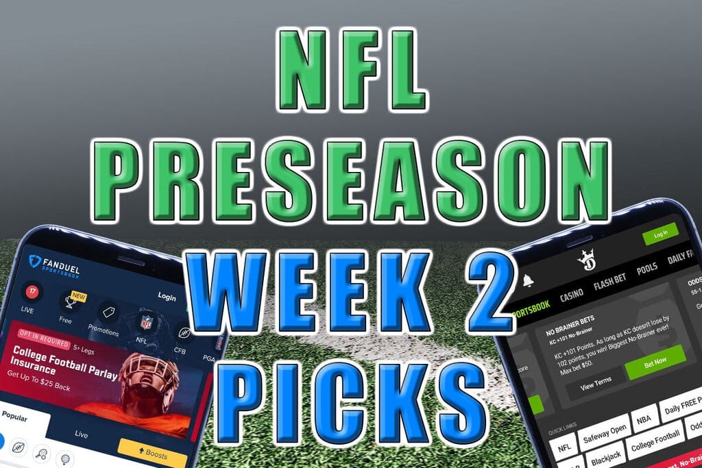 nfl preseason week 2 picks