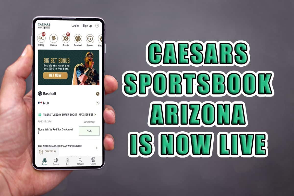 Caesars AZ Sportsbook $5,000 risk-free promo