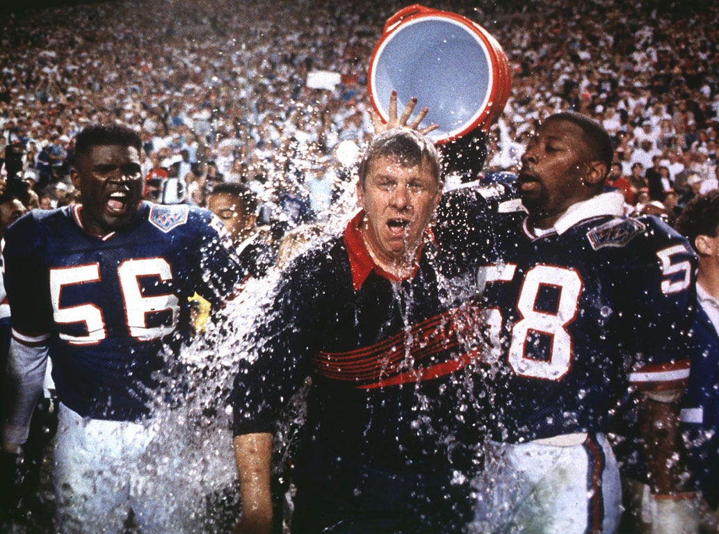 Bill Parcells New York Giants Super Bowl