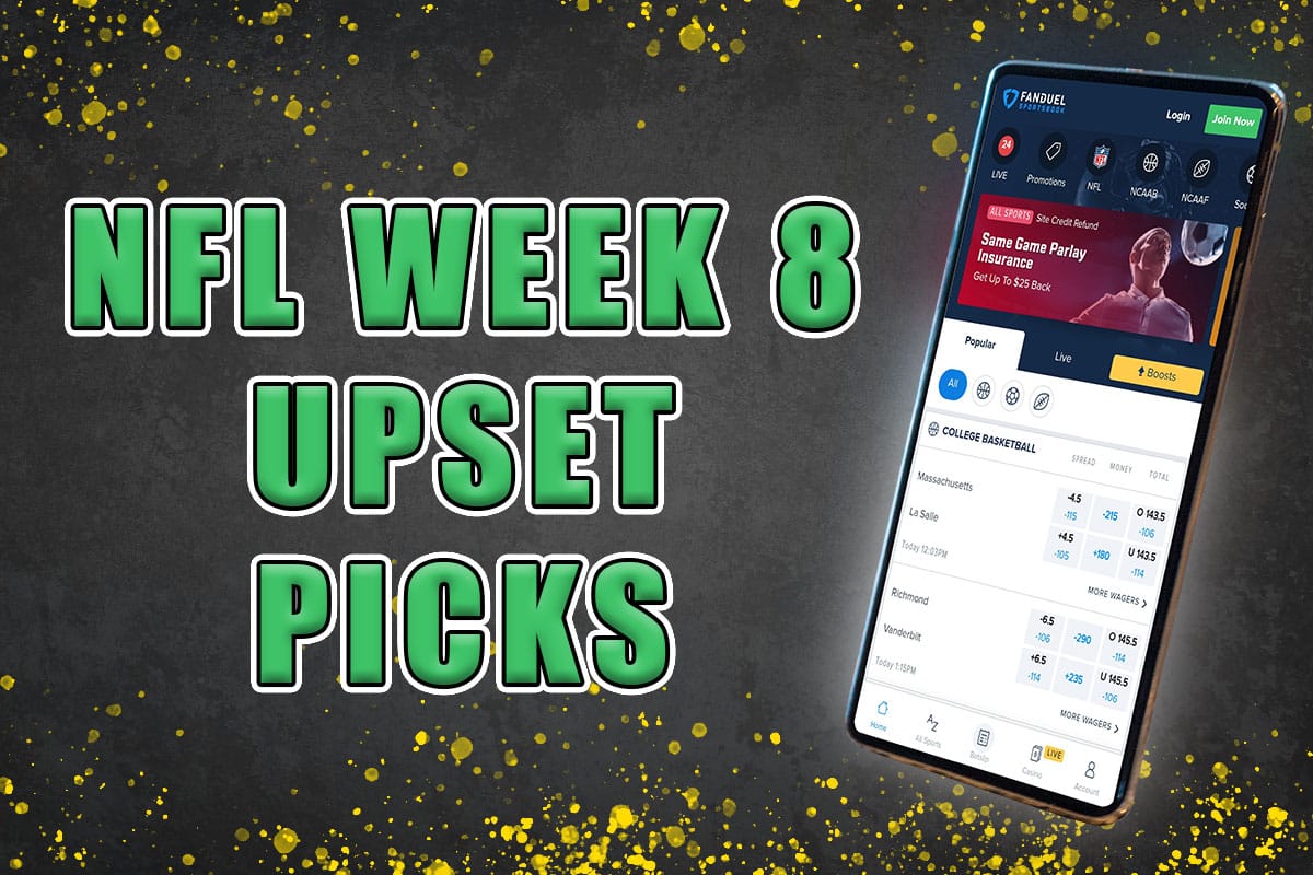 The 3 Best NFL Upset Picks for Week 8