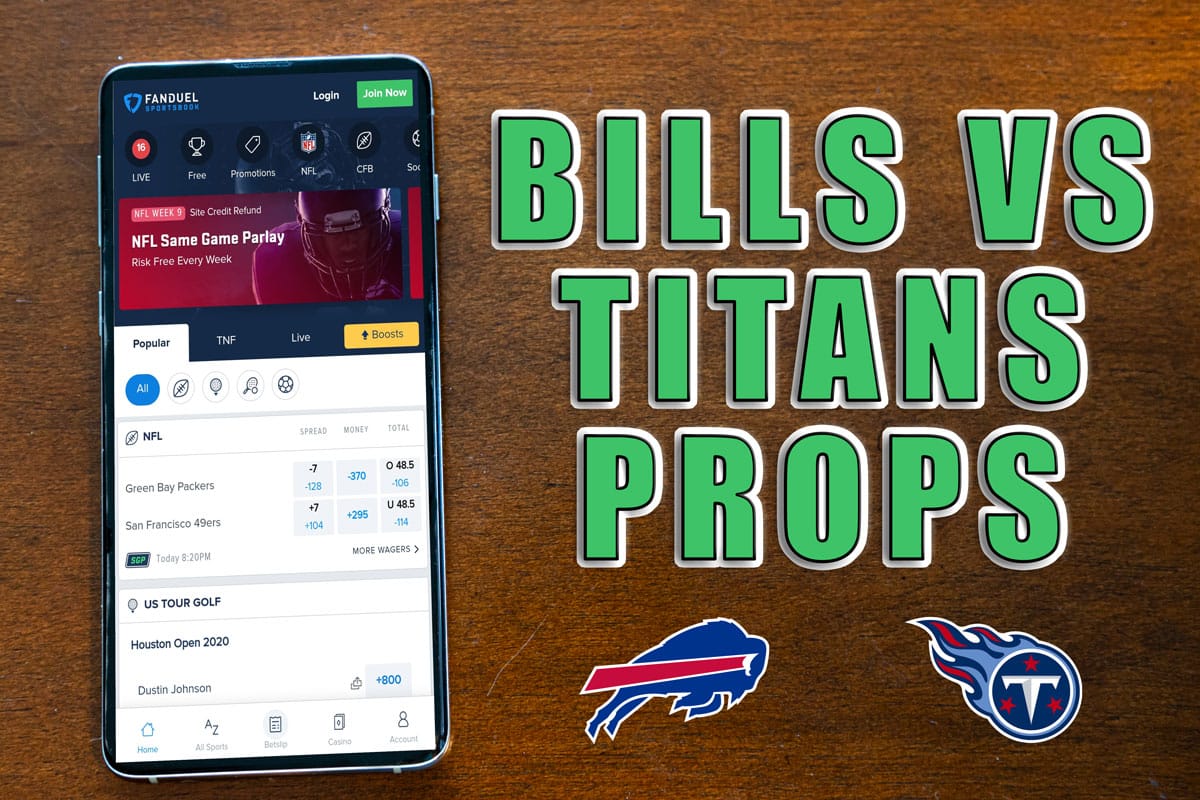 The Top Bills vs. Titans Player Props Picks