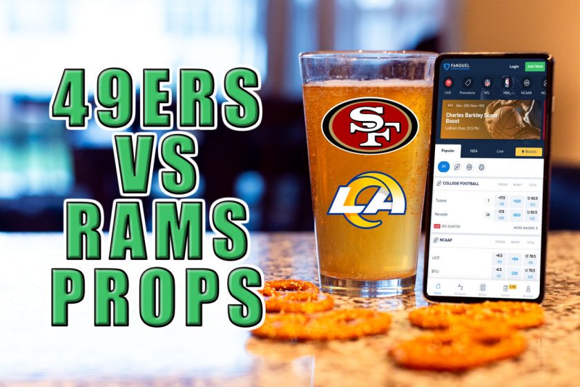 The Top Rams vs. 49ers Player Props Picks for Monday Night Football