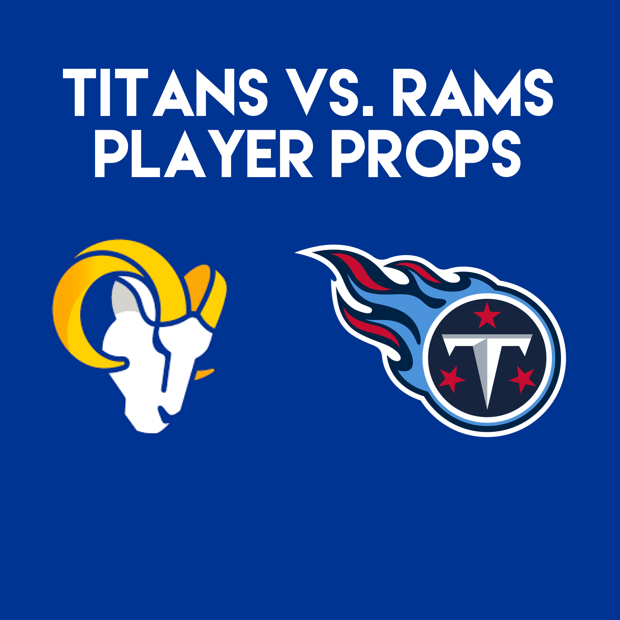titans rams player props