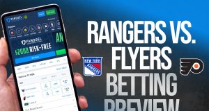 Rangers vs. Flyers betting