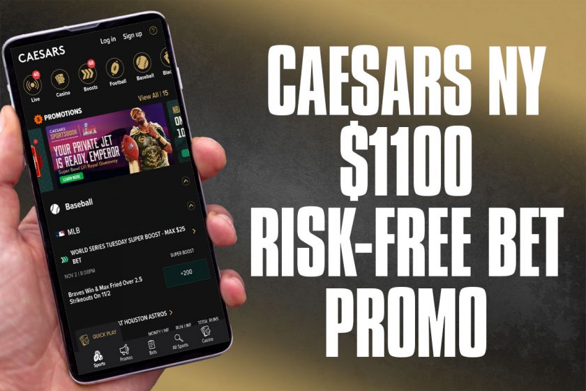 Caesars Sportsbook NY Promo Triggers 1,100 RiskFree for Masters, MLB